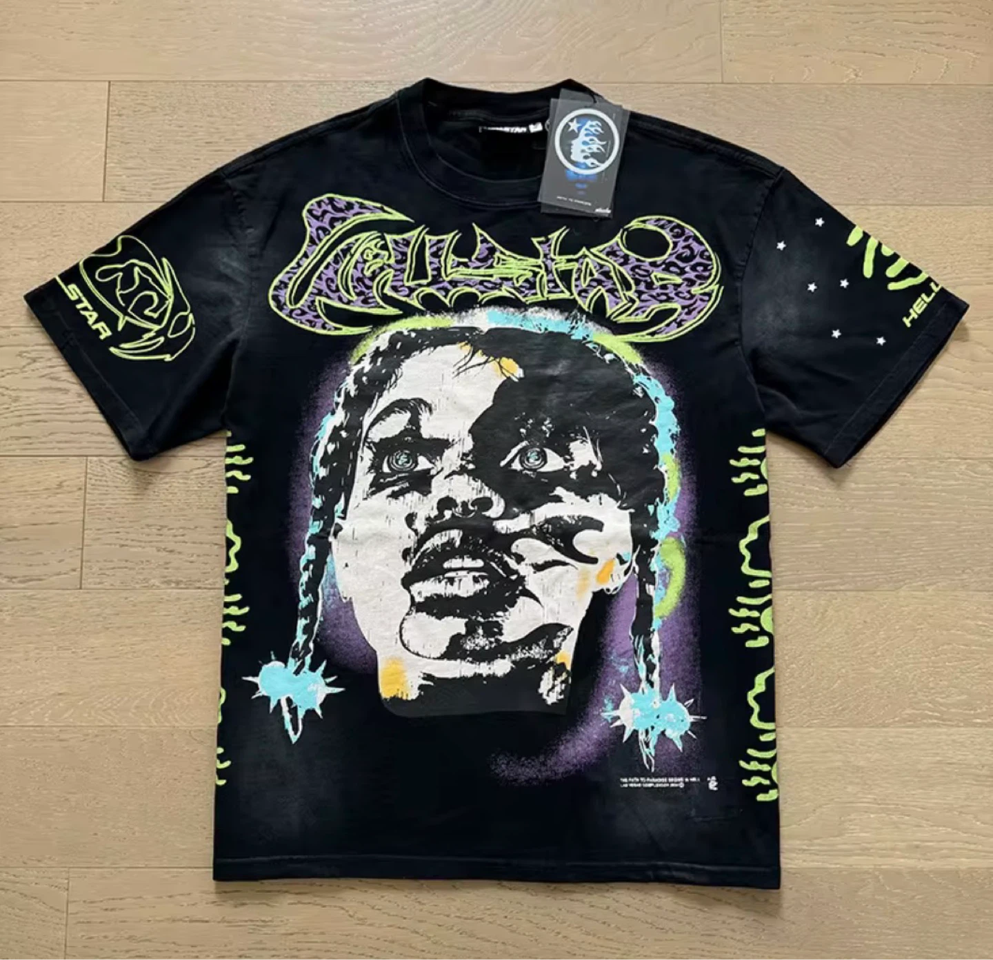 Hellstar "All Stars Go To Heaven" Graphic T-Shirt