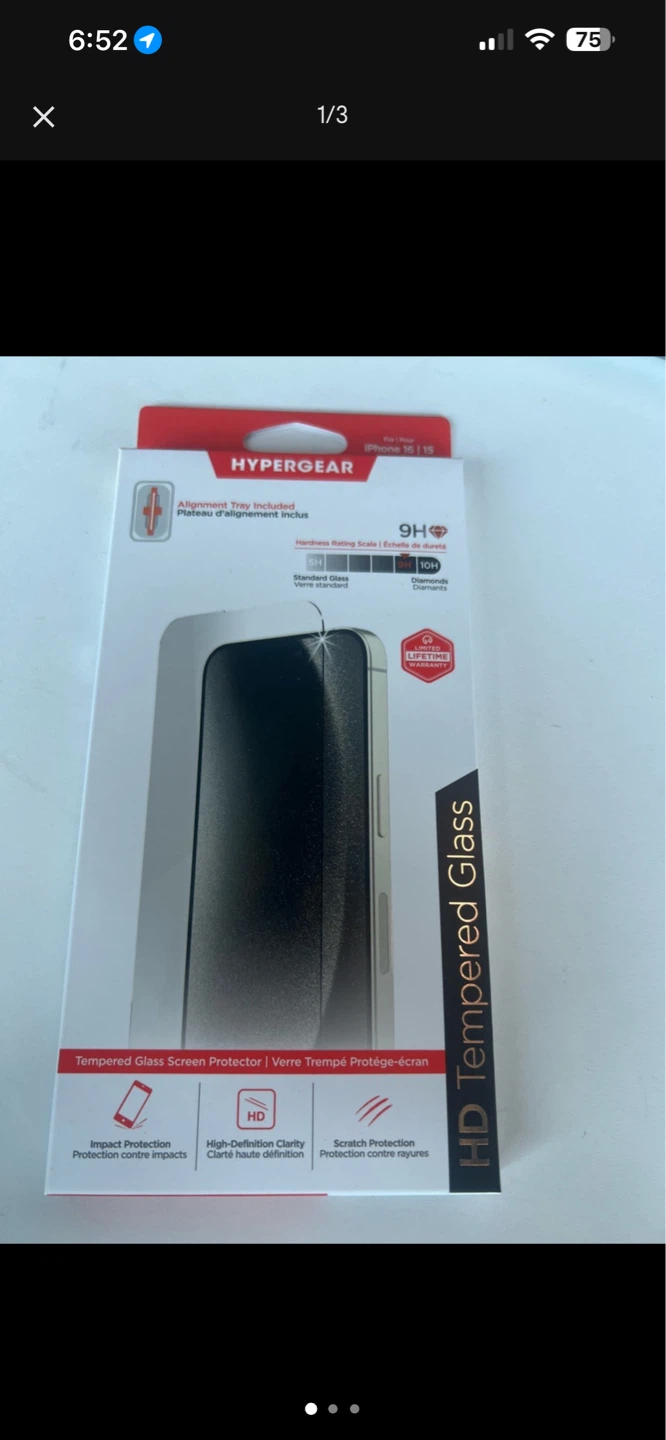 iPhone 15 / 16 Screen Protectors – Brand New | Bundle Discount - photo 2
