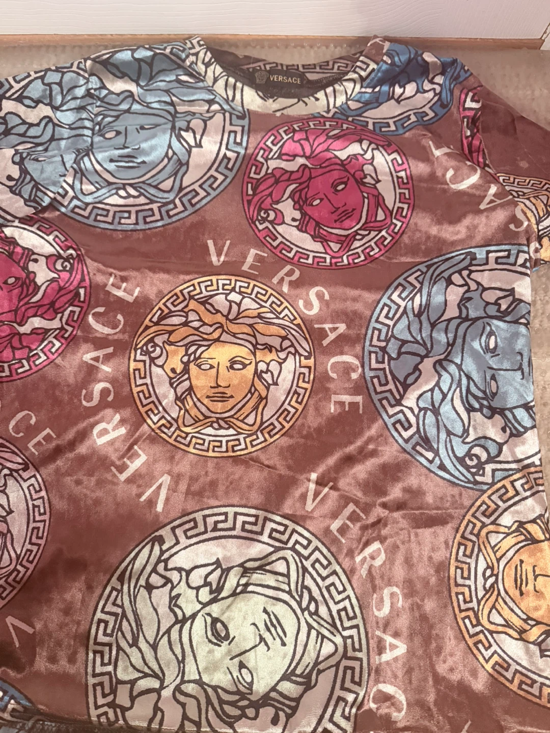 Women’s velvet Versace Top !!!! - photo 3