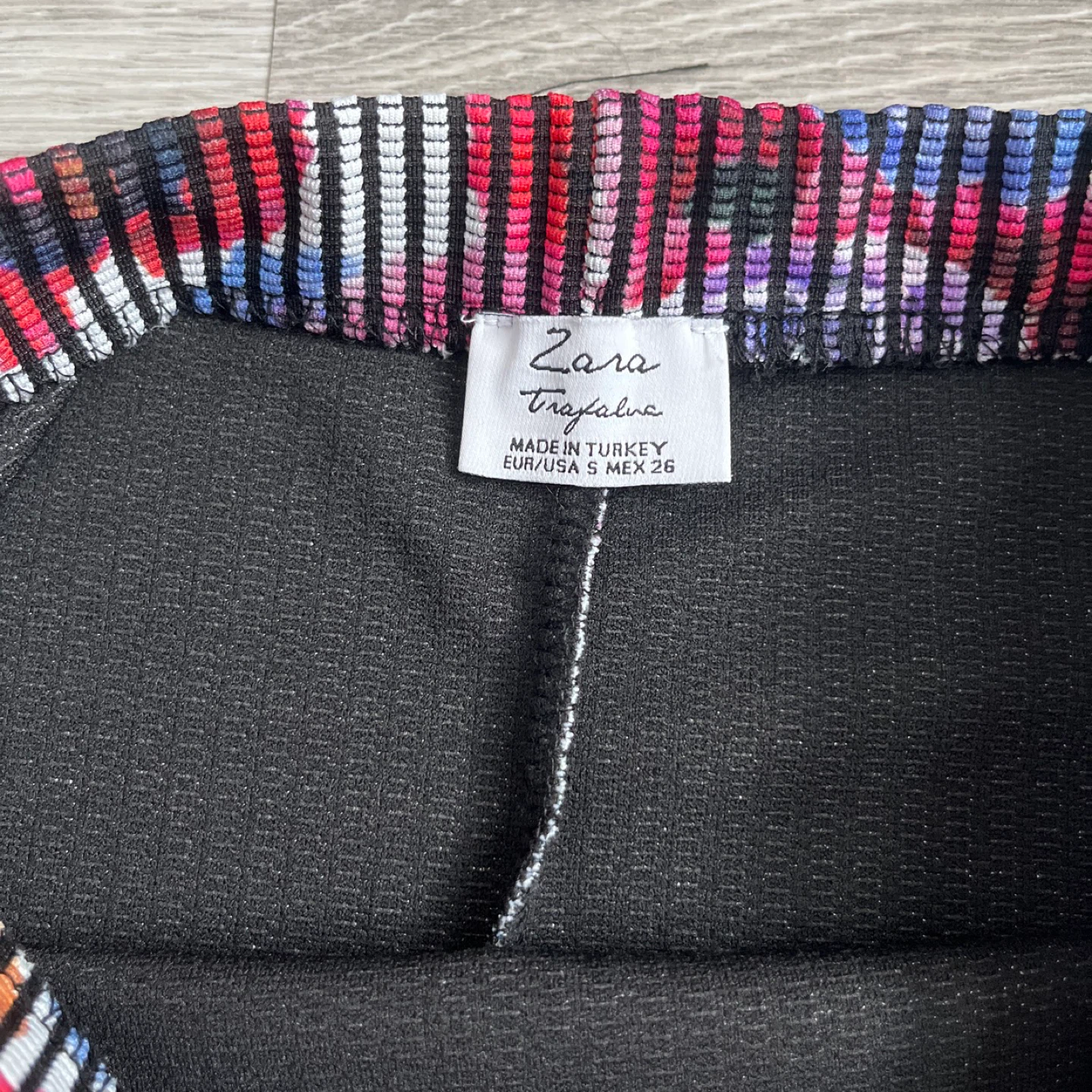 Zara Floral Striped Pencil Skirt - photo 3