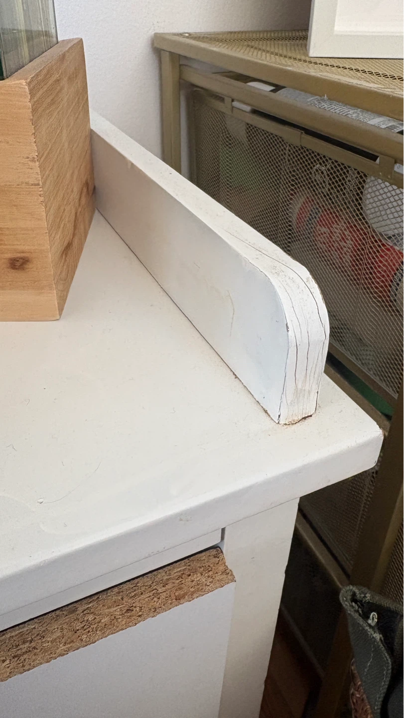 White Storage Bench with Doors - photo 3