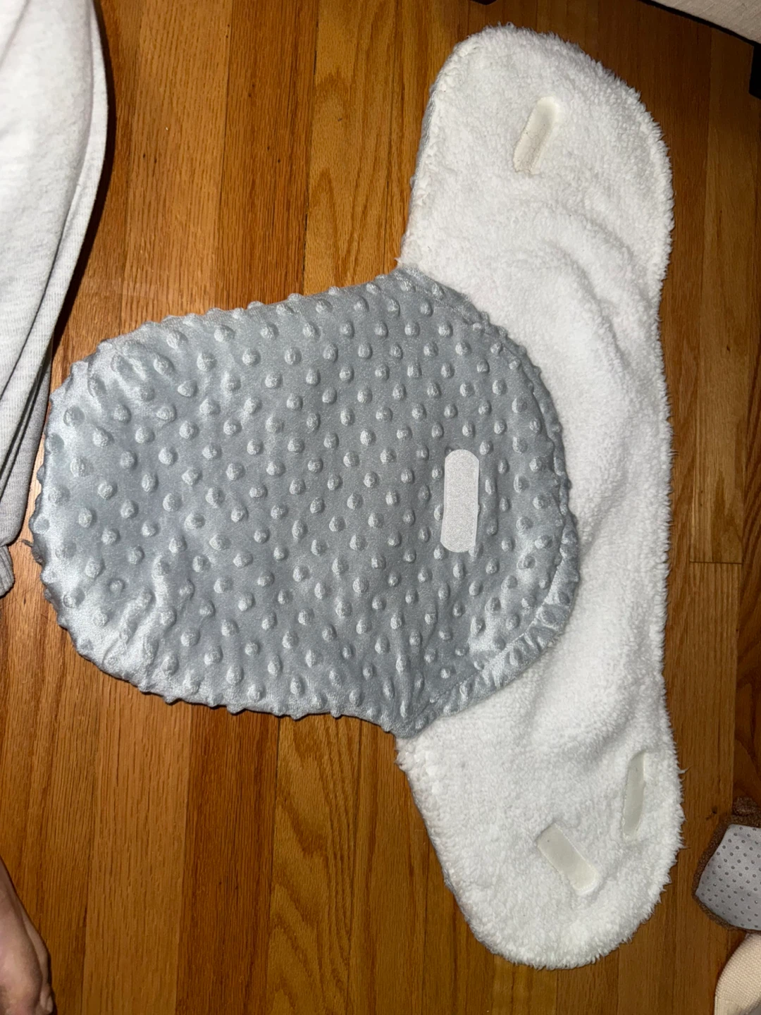 Grey Minky Dot Swaddle Sack - photo 3