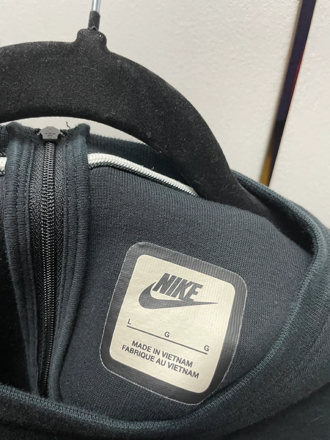 Men’s Nike Black Sweatshirt Dress Size L