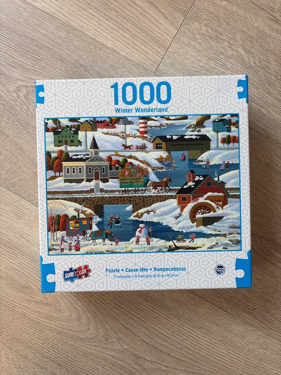 Sure Lox 1000 Piece Winter Wonderland Puzzle