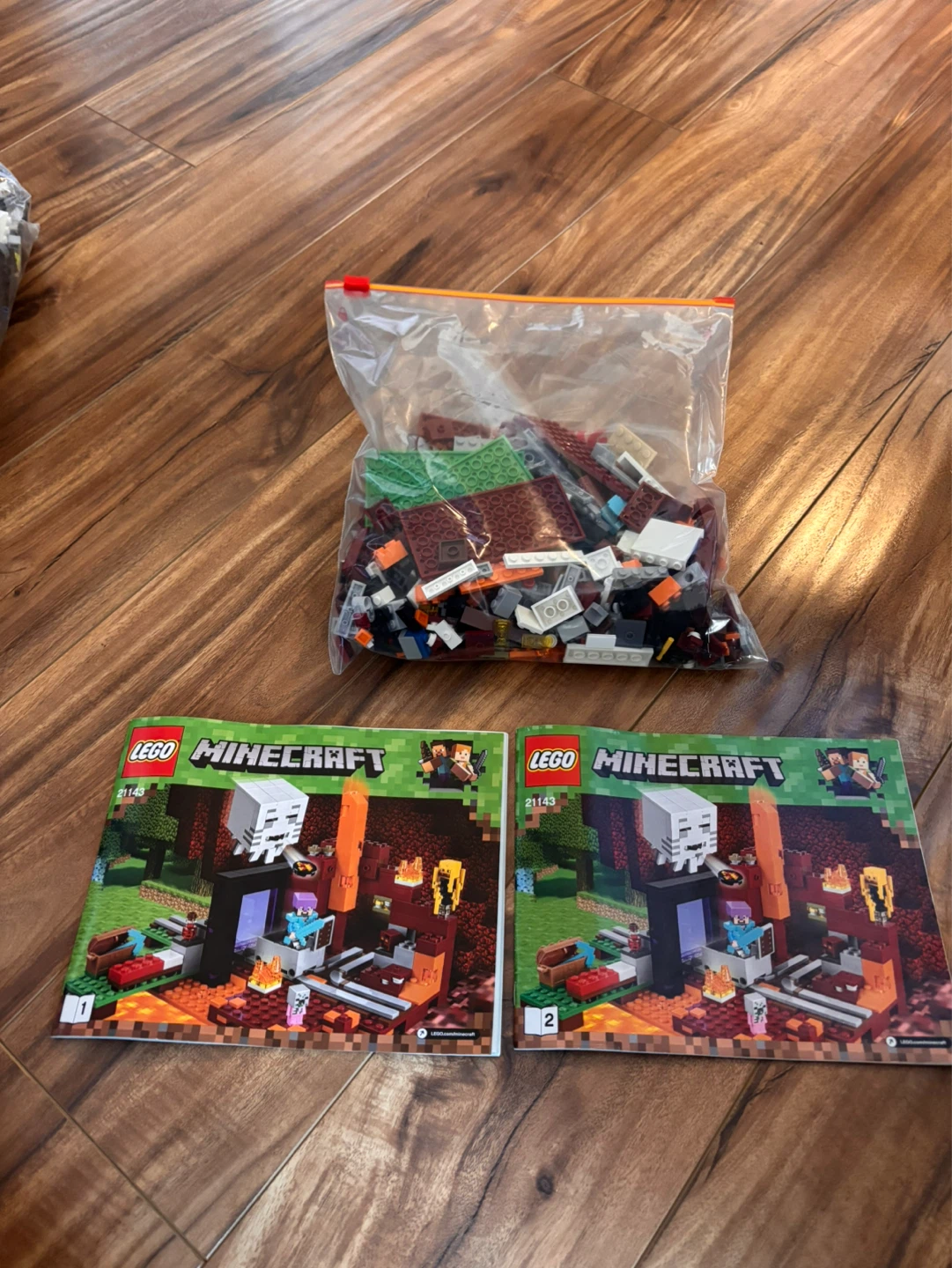 LEGO Minecraft The Nether Portal 21143 Building Set