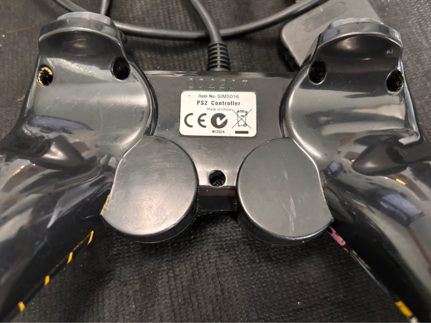 PS2 Controller with Custom Simpsons Design - photo 2