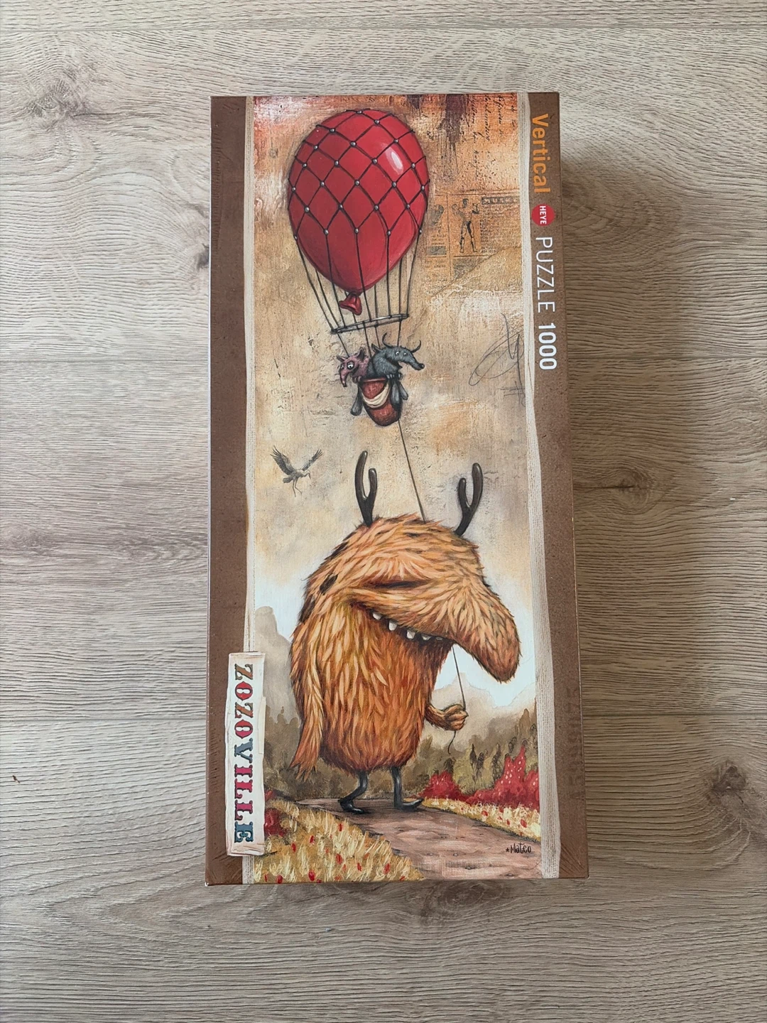 Heye Zozoville Vertical Puzzle 1000 Pieces (New)