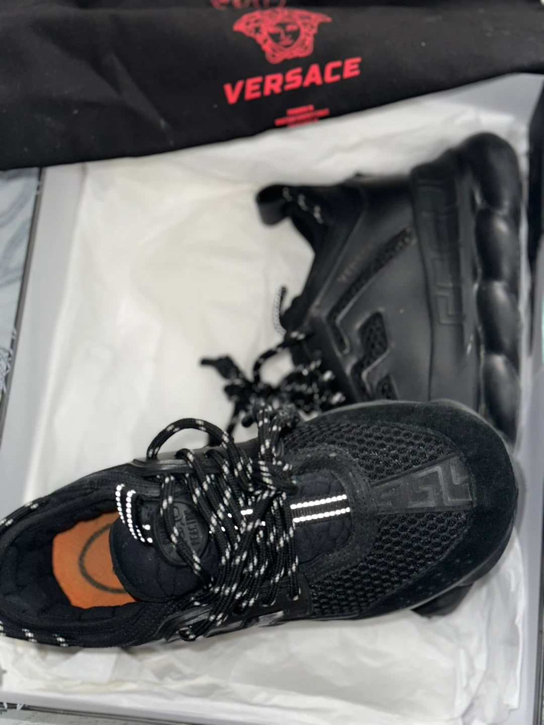 Versace Chain Reaction Sneakers - photo 2