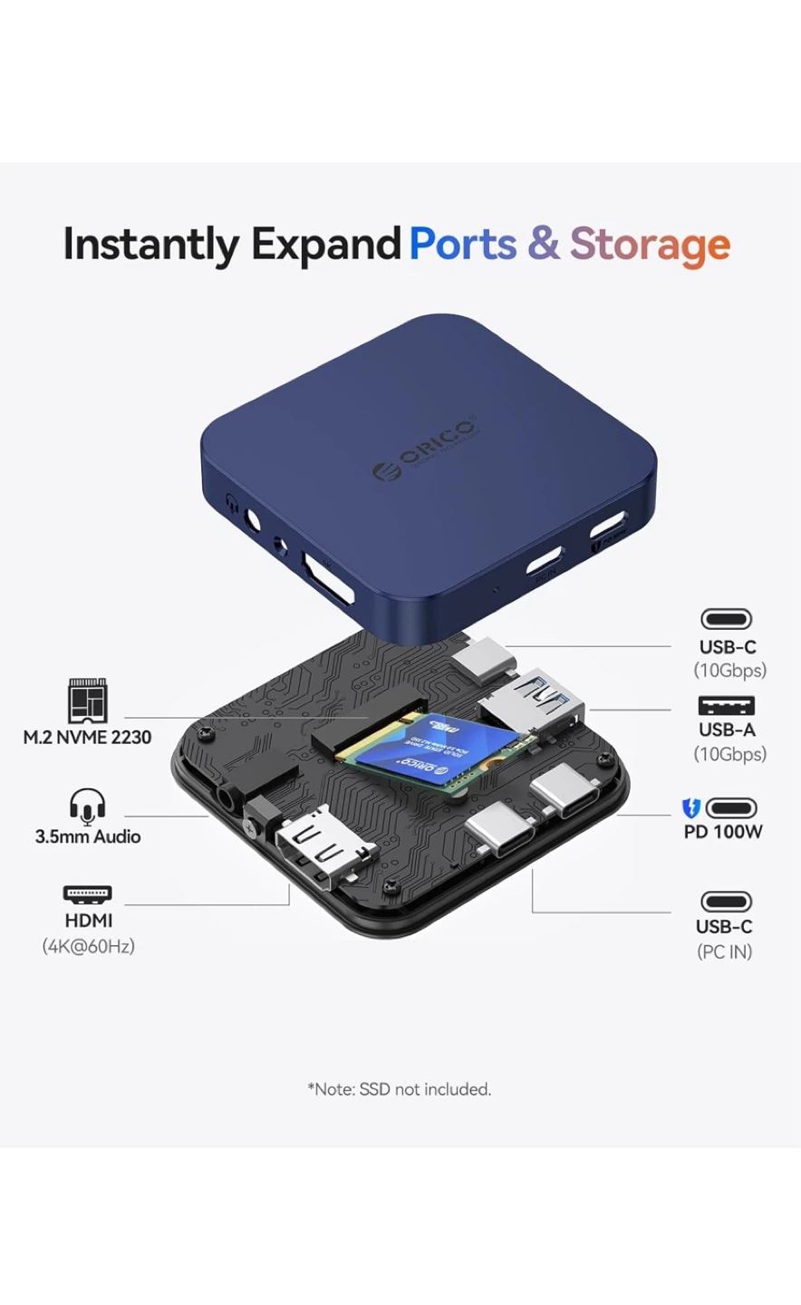 ORICO M.2 Magnetic Docking Station - photo 3