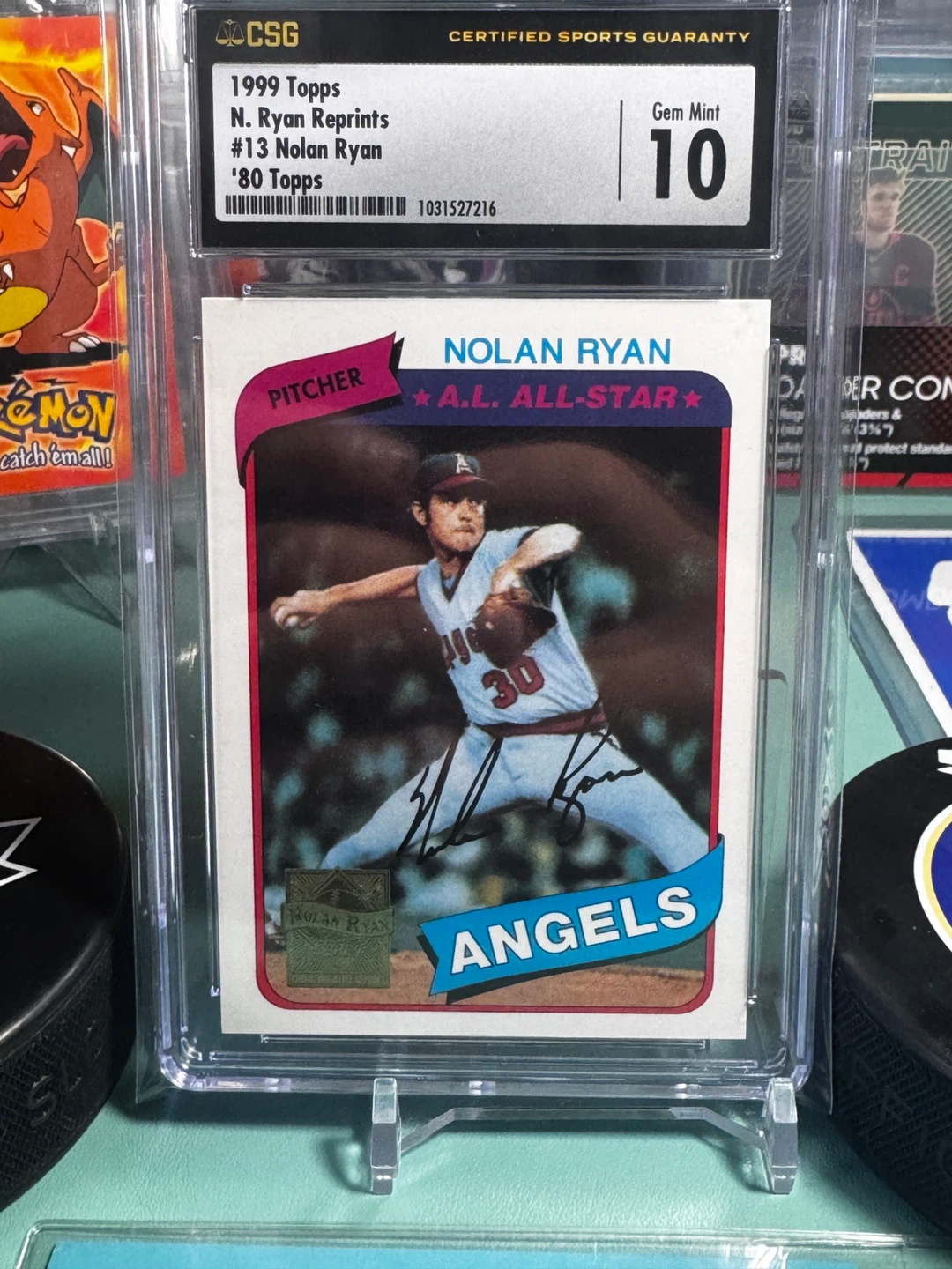 1999 Topps Nolan Ryan N. Ryan Reprints #13 - photo 2