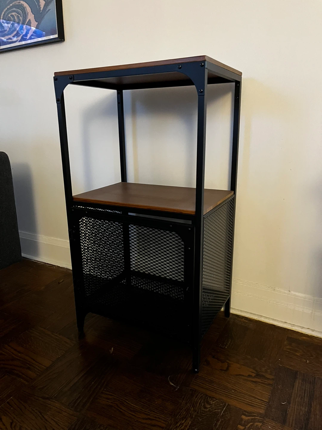 IKEA FJÄLLBO Industrial Style Storage Shelf