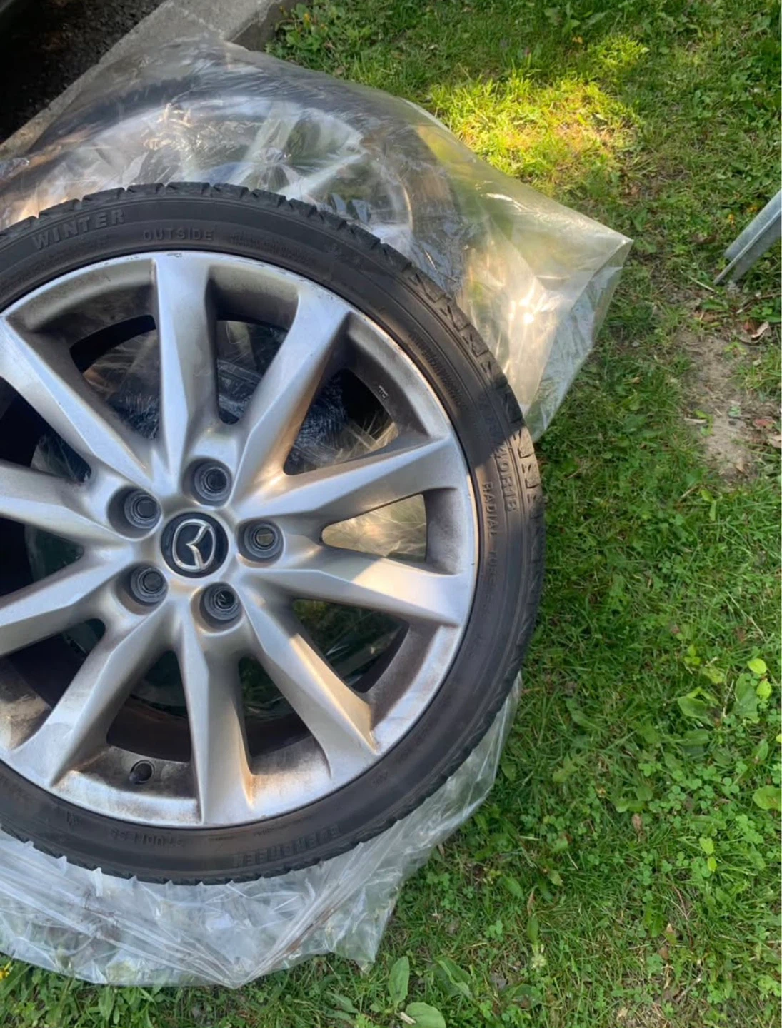 Mazda Winter Tire and Rim Set 18”- set of 4 - photo 2