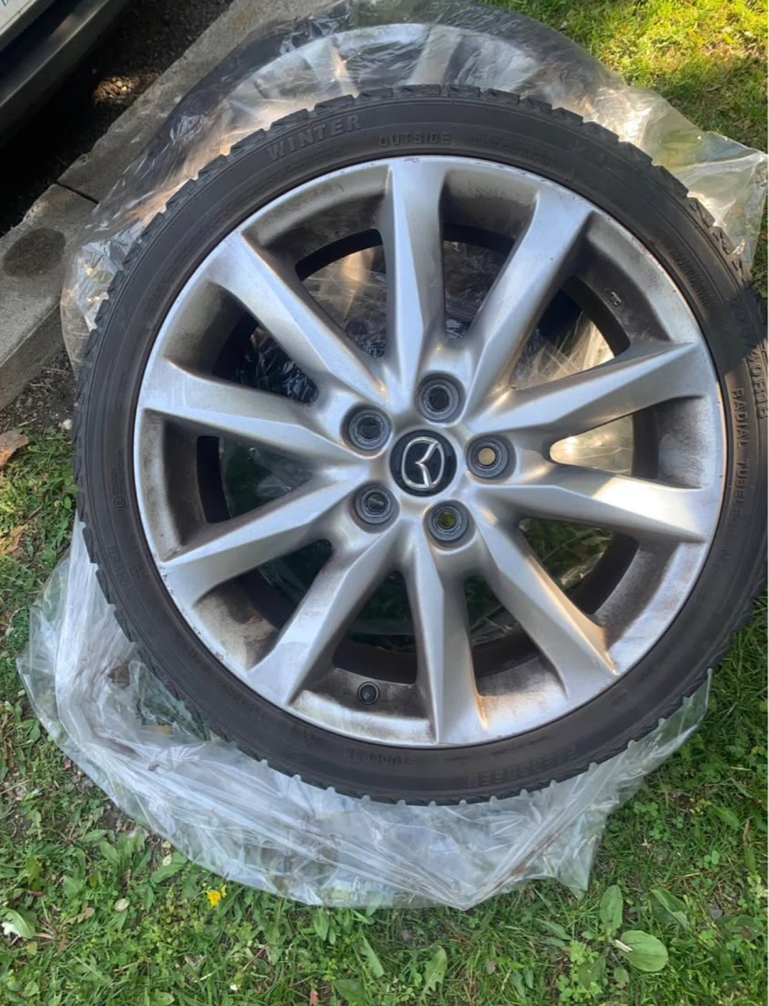 Mazda Winter Tire and Rim Set 18”- set of 4