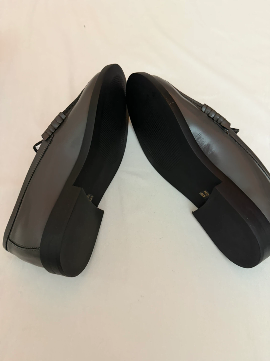 Steve Madden Women Loafers 8.5 Grey Leather | NEW - photo 4