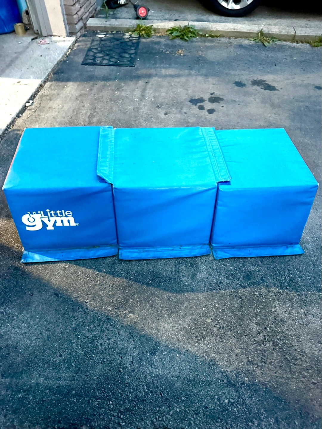 The Little Gym Blue Folding Mat