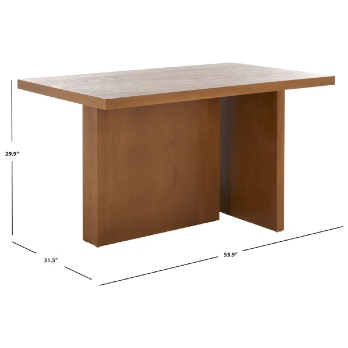 Mid-Century Modern Aava Dining Table 53.9” - photo 3