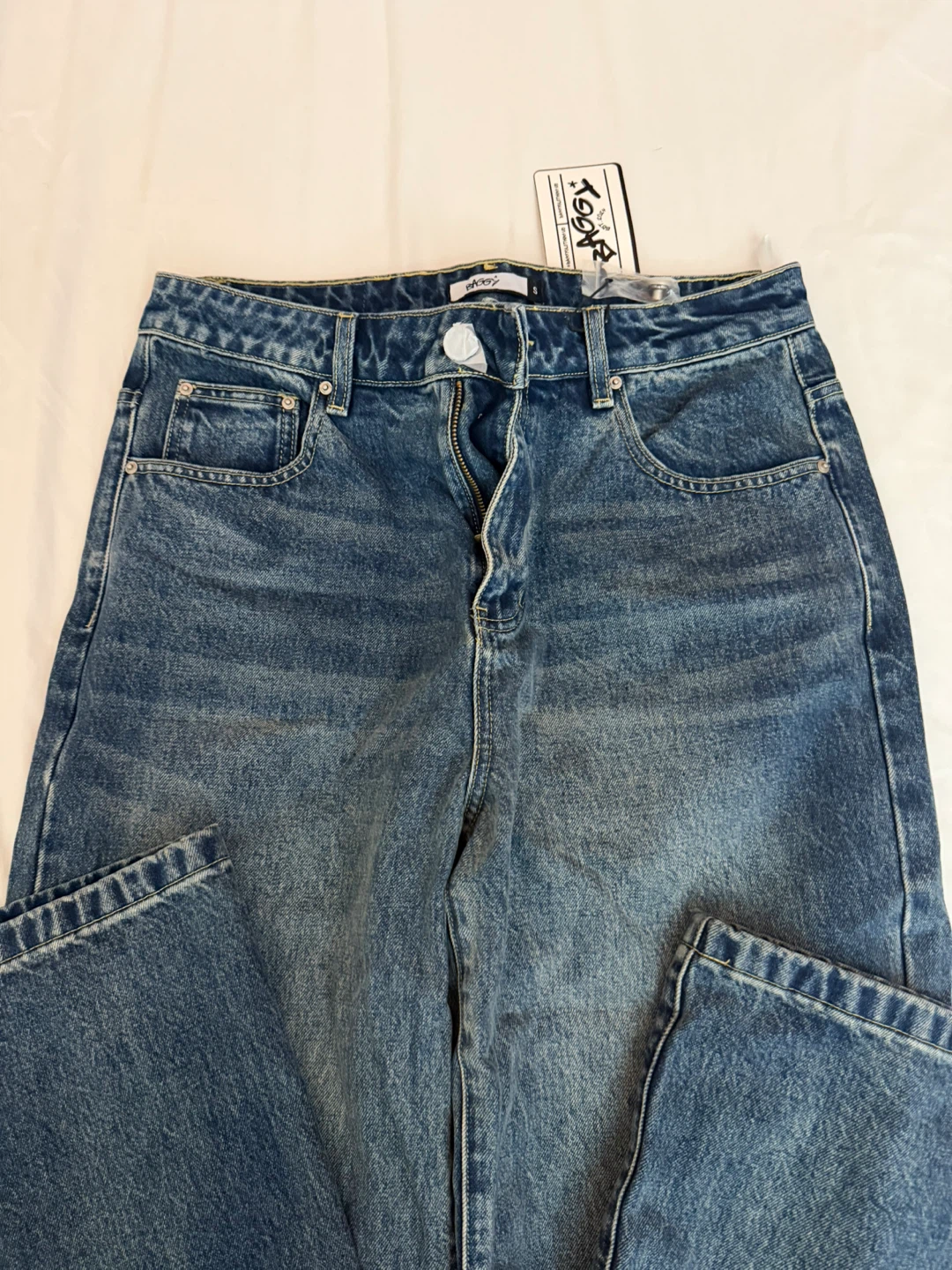 BAGGY Jeans - Blue Denim | size S | NEW