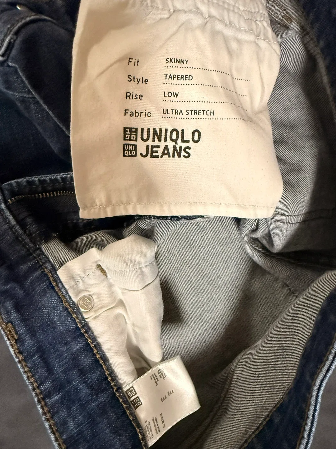 UNIQLO Jeans Skinny Tapered Ultra Stretch - photo 2