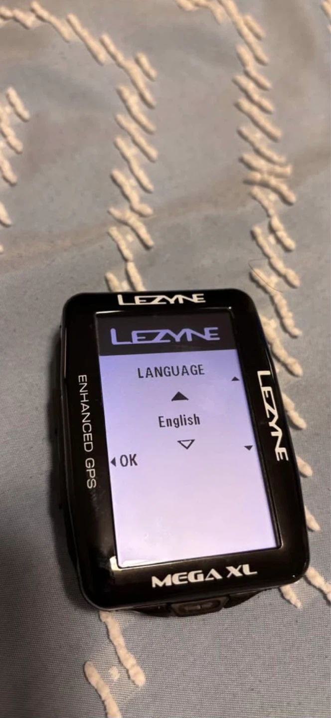 Lezyne Mega XL Enhanced GPS Cycling Computer