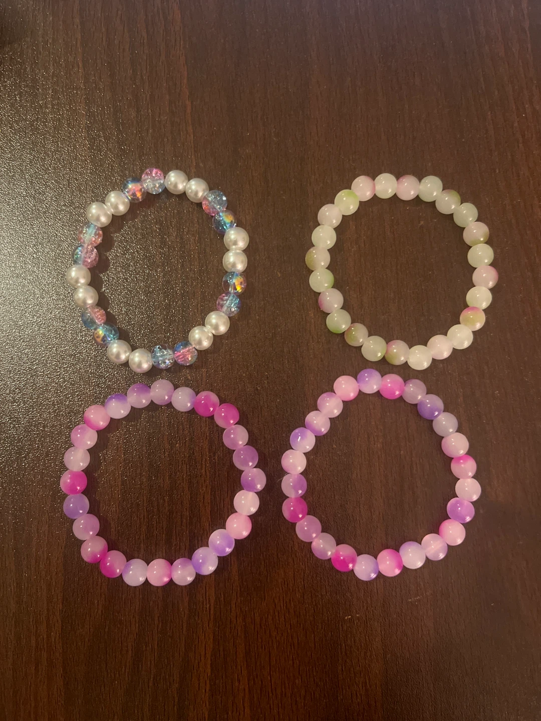 Set of 4 Beaded Bracelets