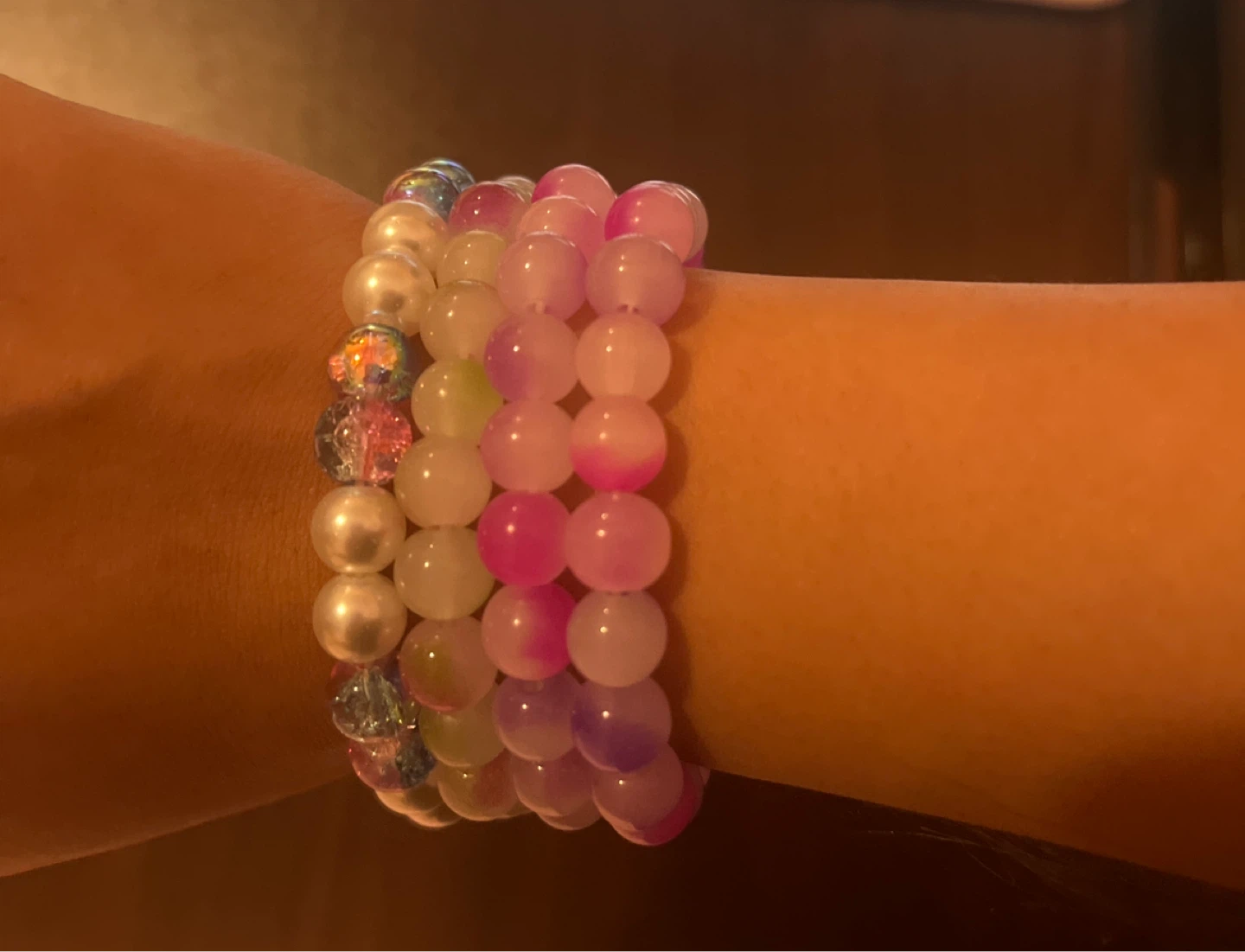 Set of 4 Beaded Bracelets - photo 2