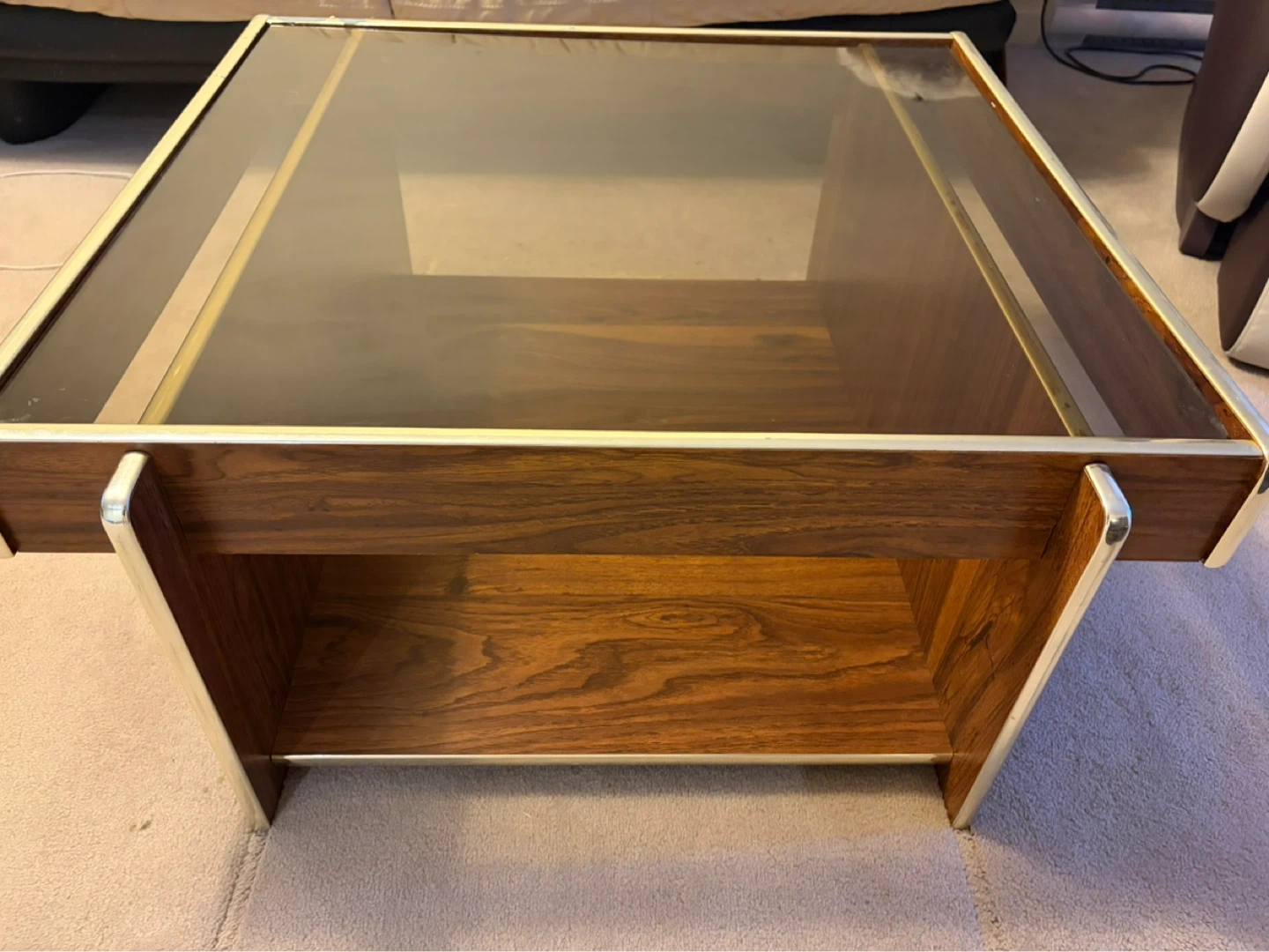 Glass Top Coffee Table