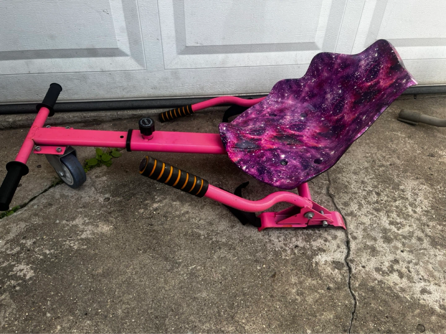 Pink Galaxy hoverboard go car - photo 3