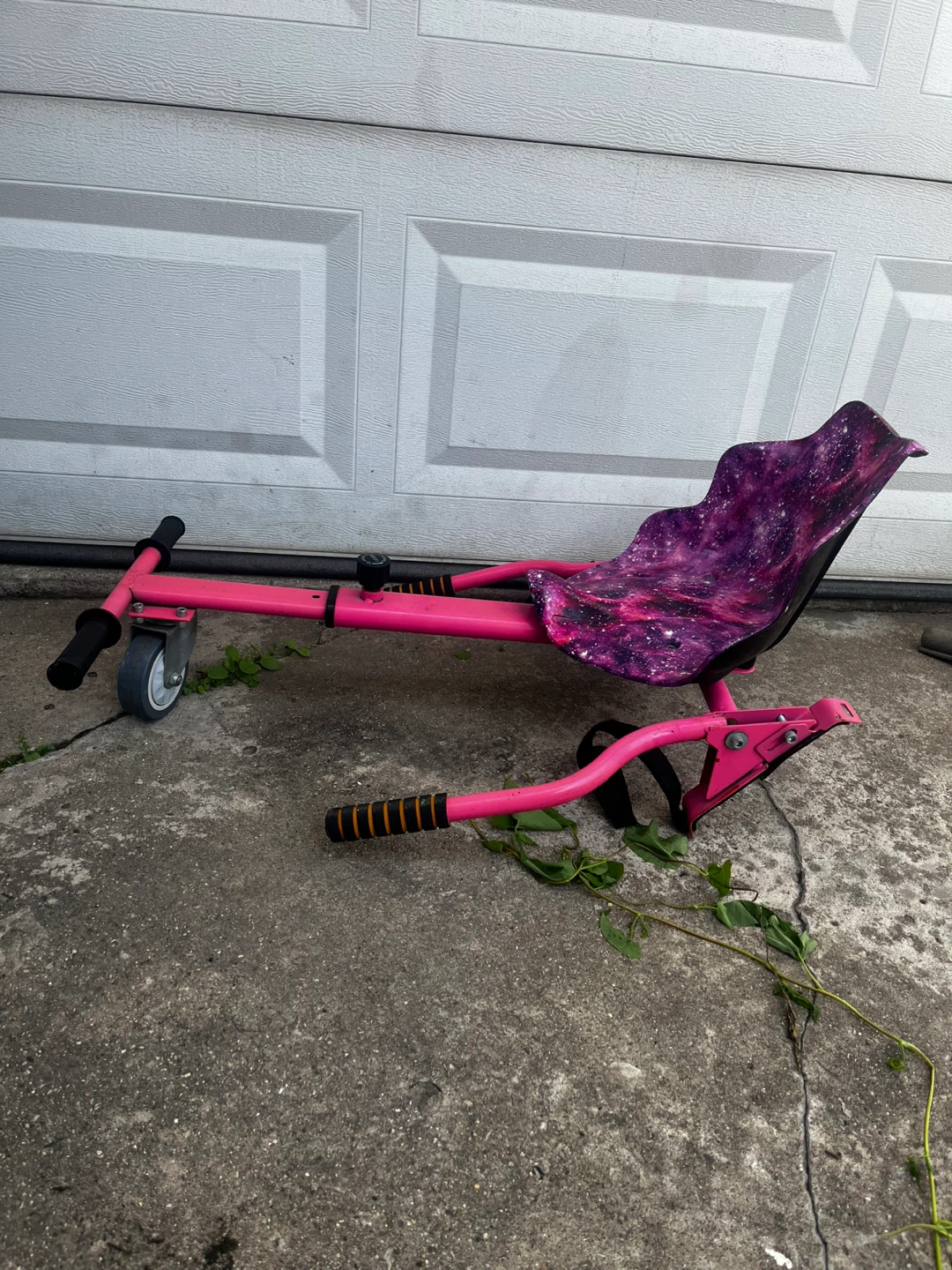 Pink Galaxy hoverboard go car
