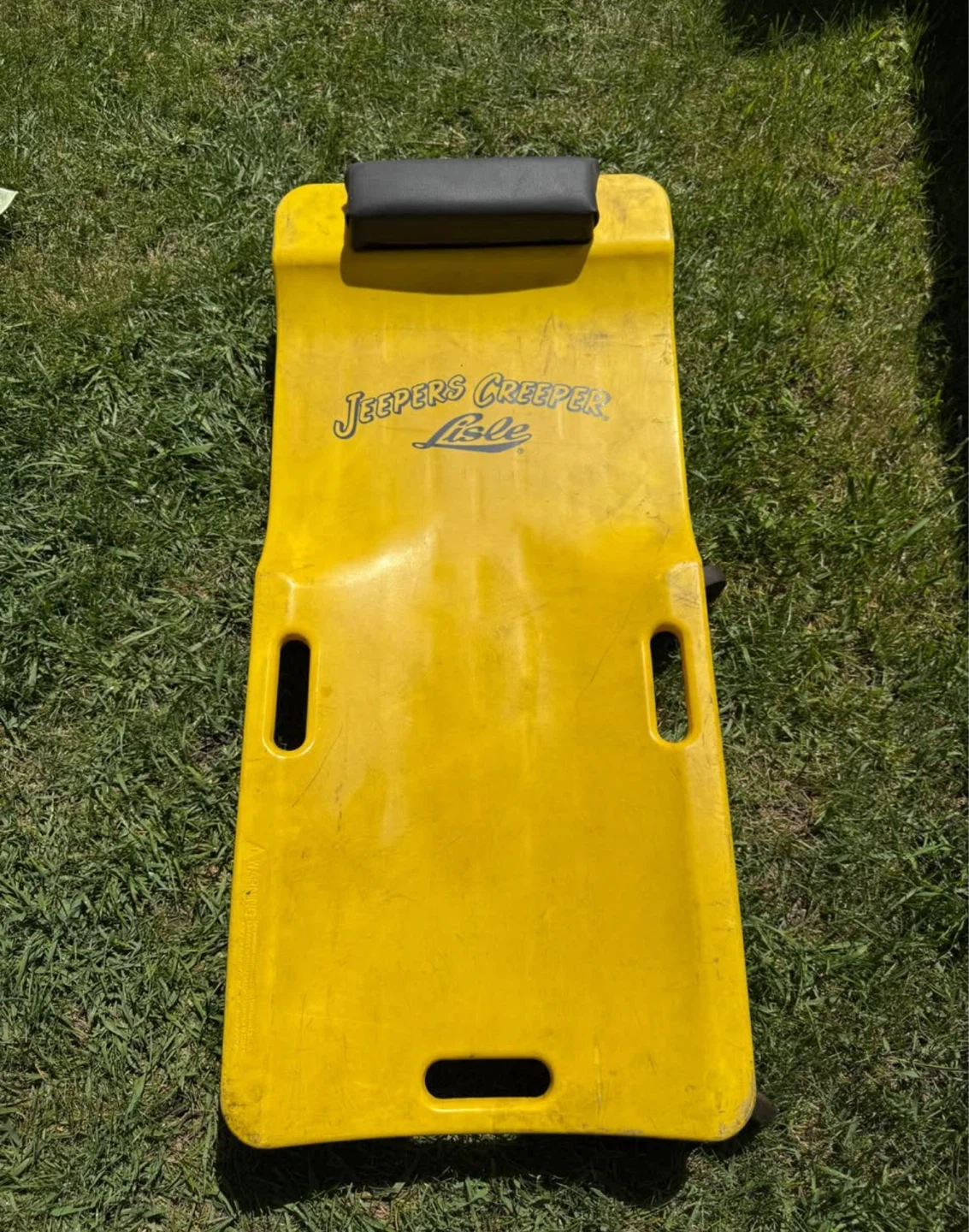 Lisle Automotive Mechanic Creeper Rolling Garage Seat