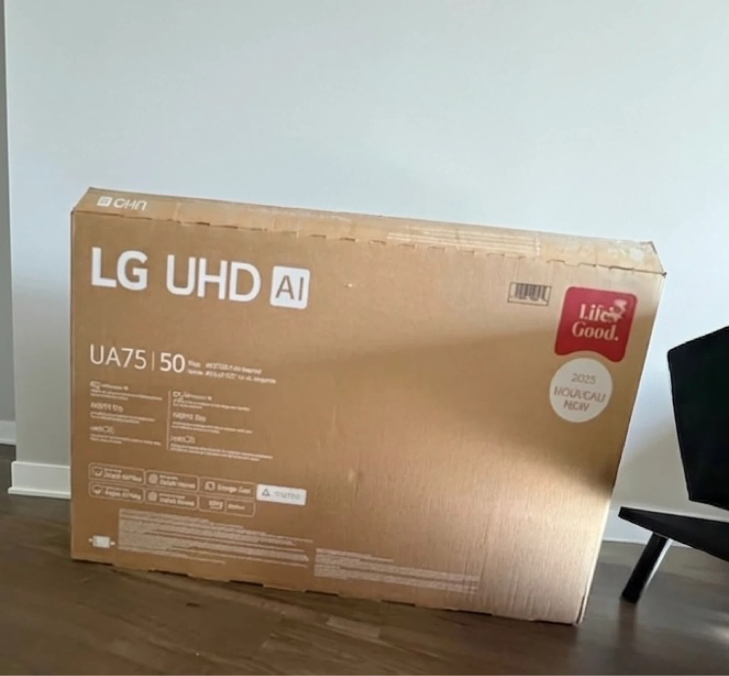 LG 50-inch UHD AI TV