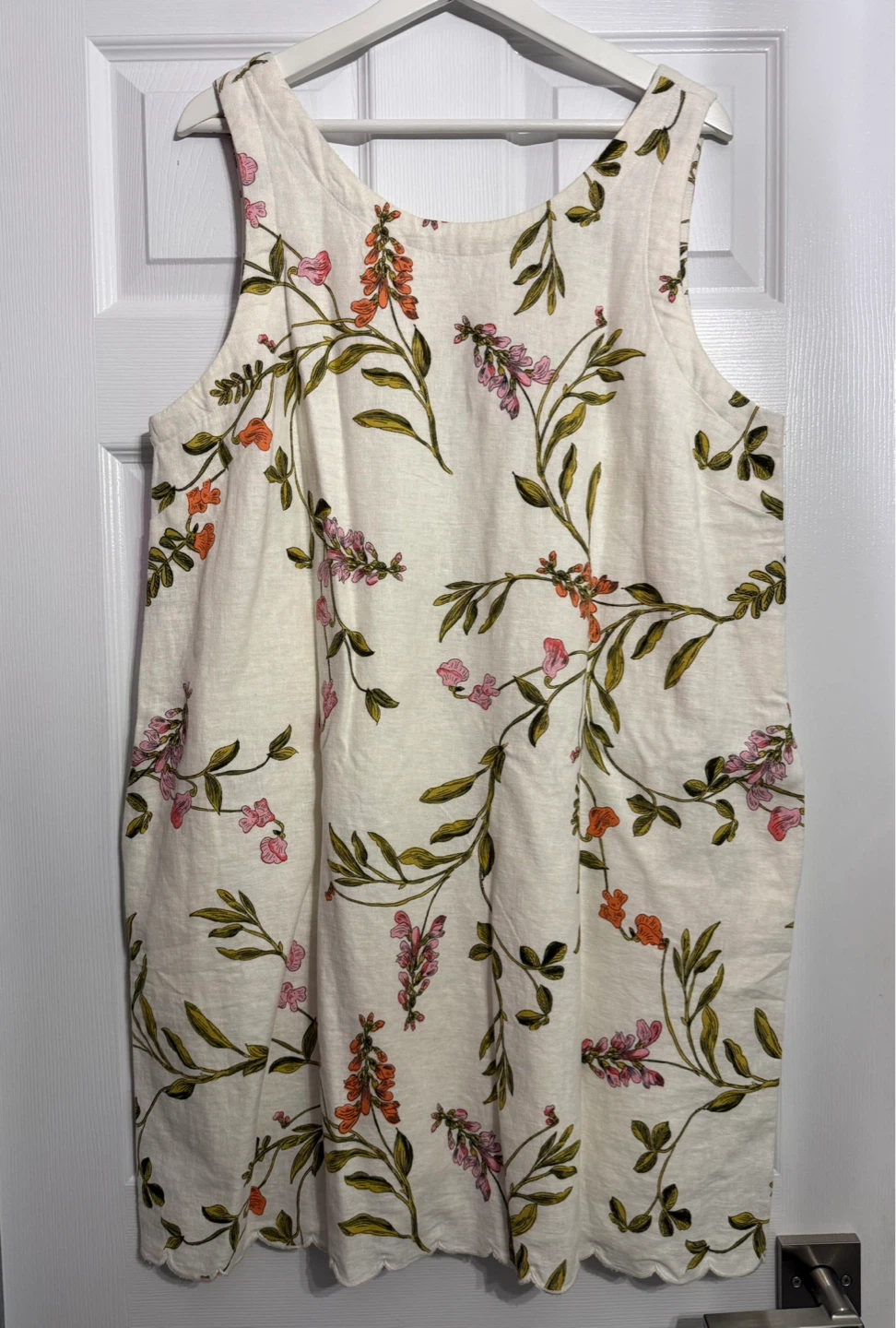 Joie Floral Linen Blend Dress - photo 2