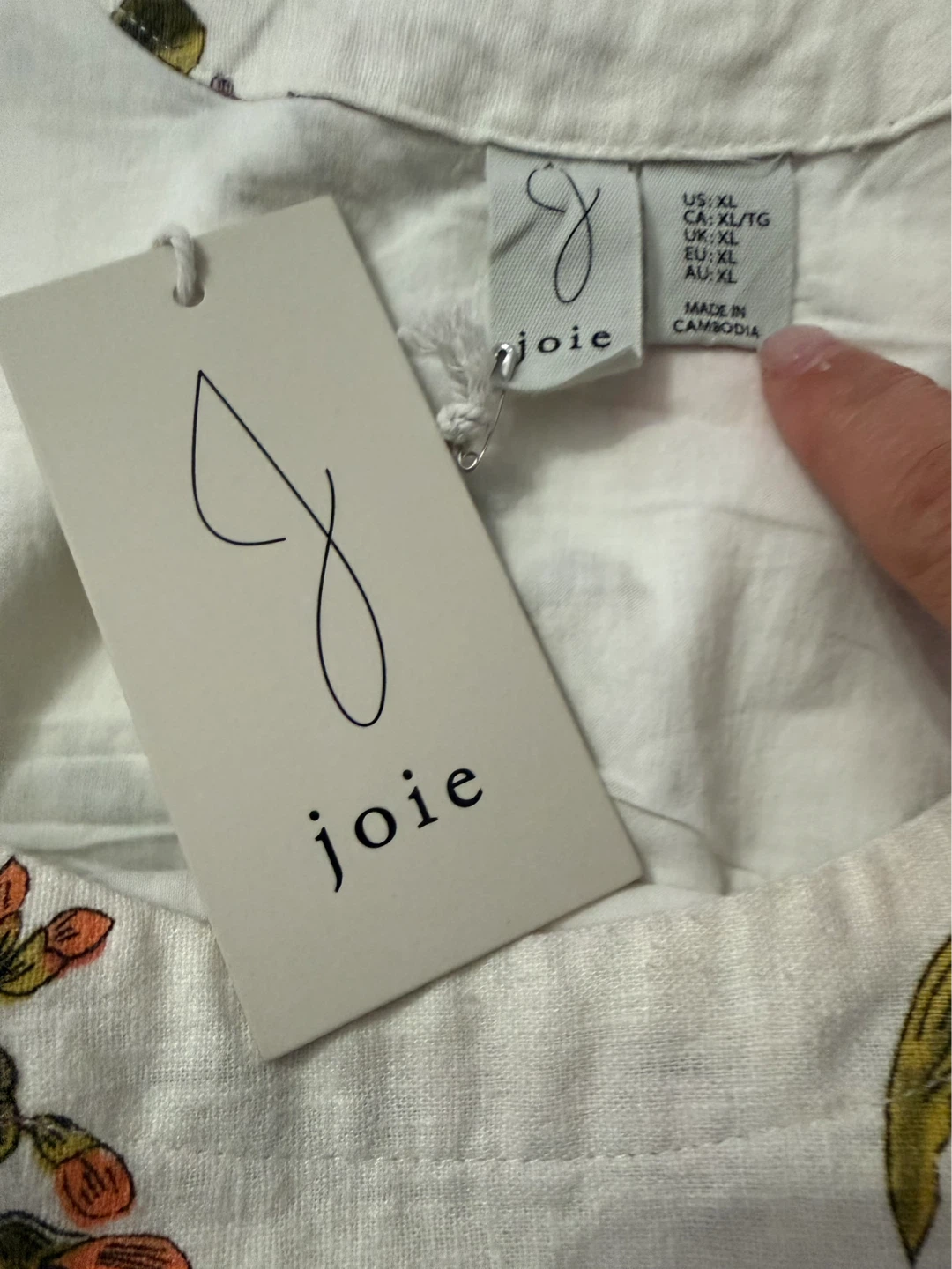 Joie Floral Linen Blend Dress - photo 4