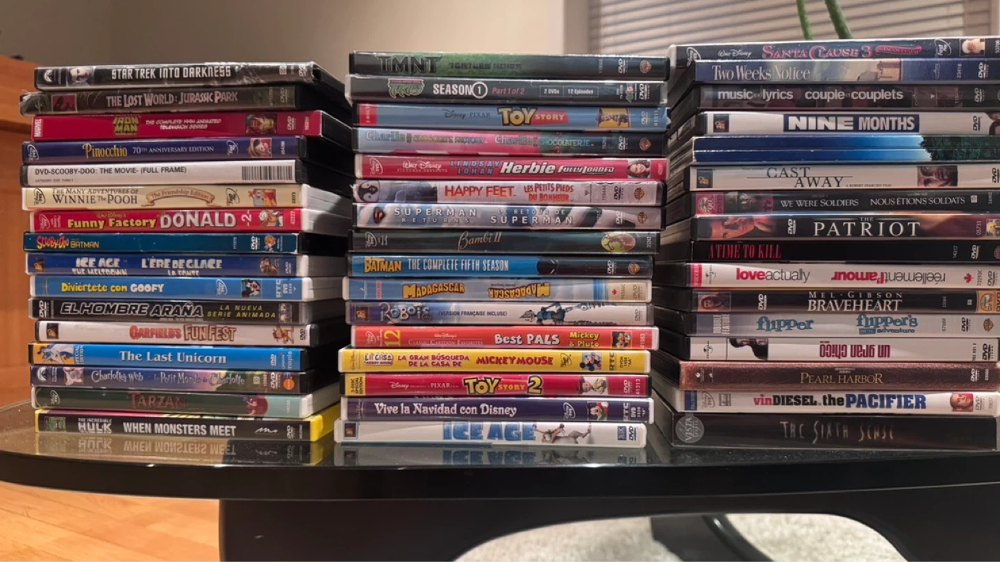 Assorted DVDs for sale