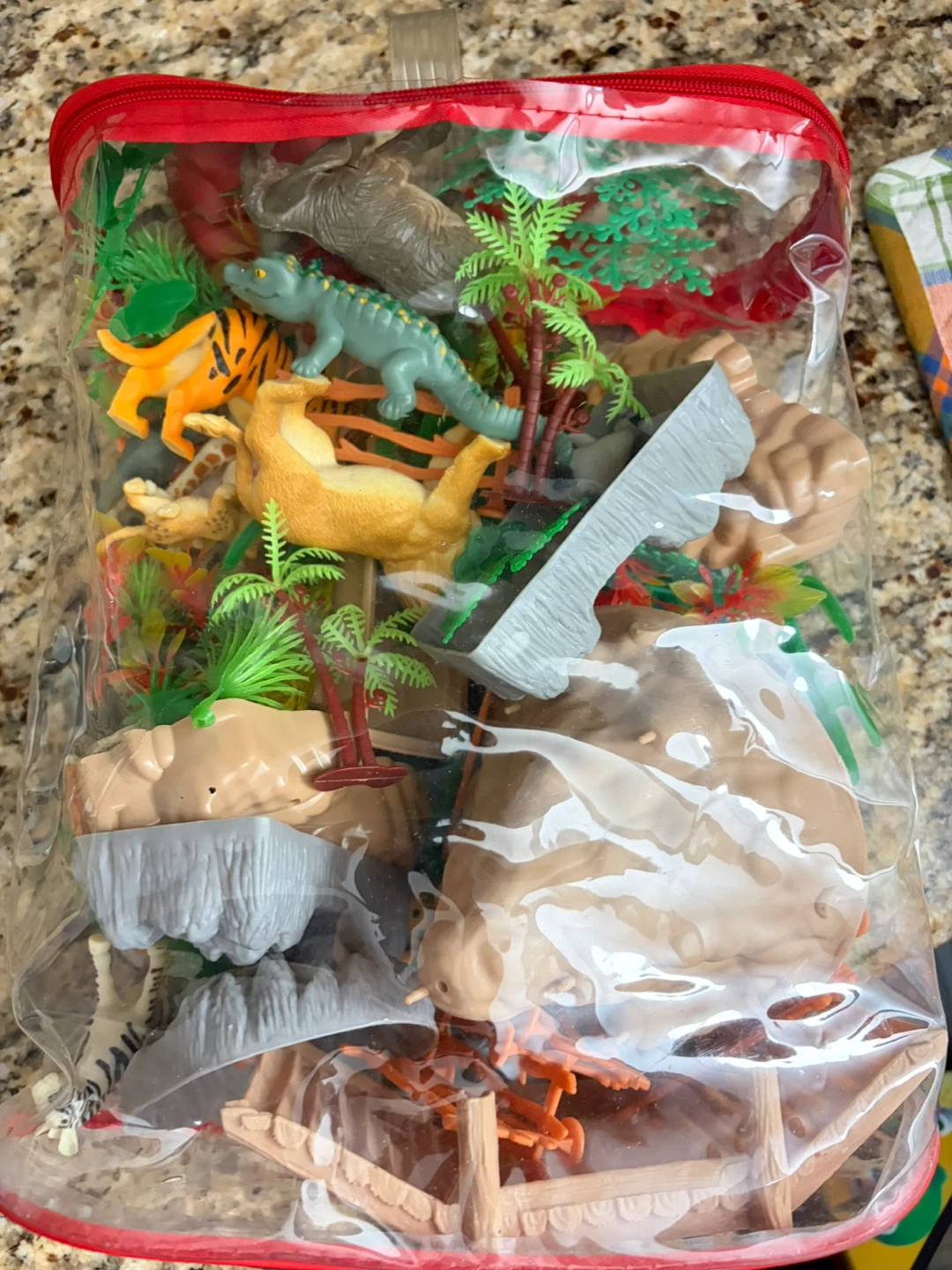 Zoo Animal Toy Set with Accessories - photo 2