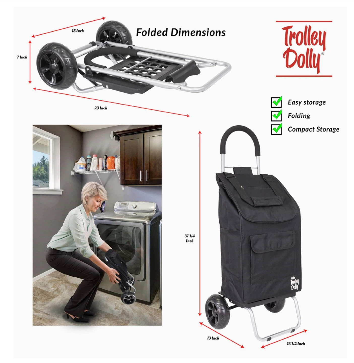 dbest product - Folding Trolley Dolly - photo 4