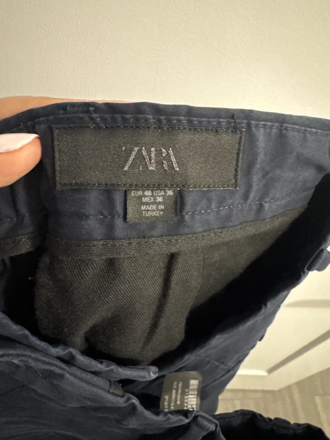 ZARA Navy Trousers - photo 3