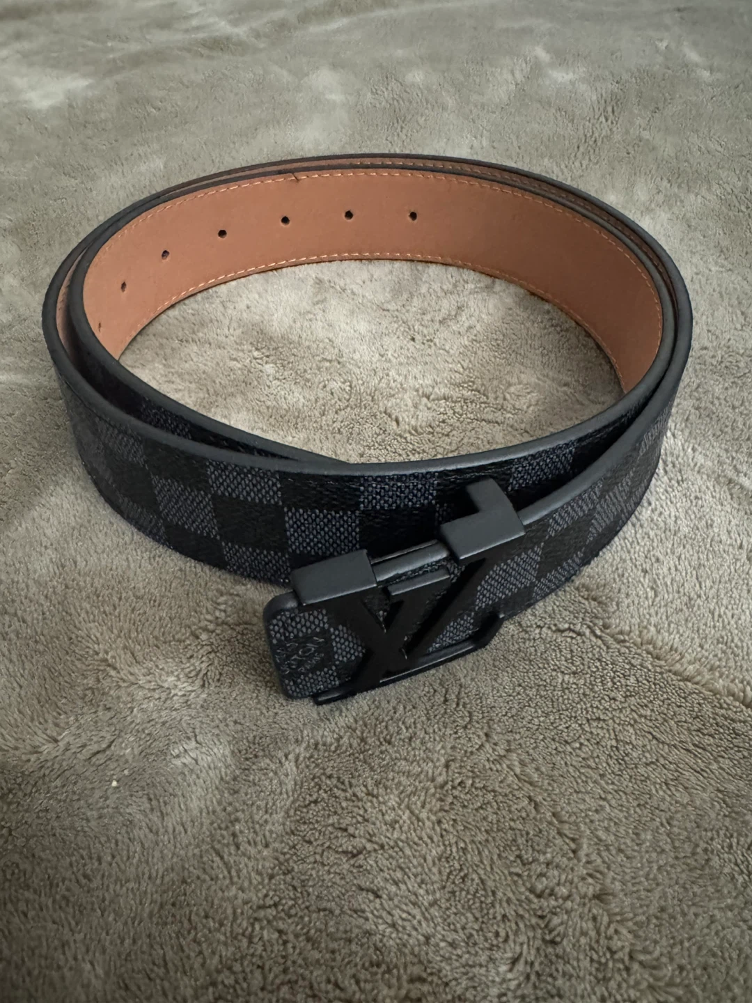 Louis Vuitton Belt Black