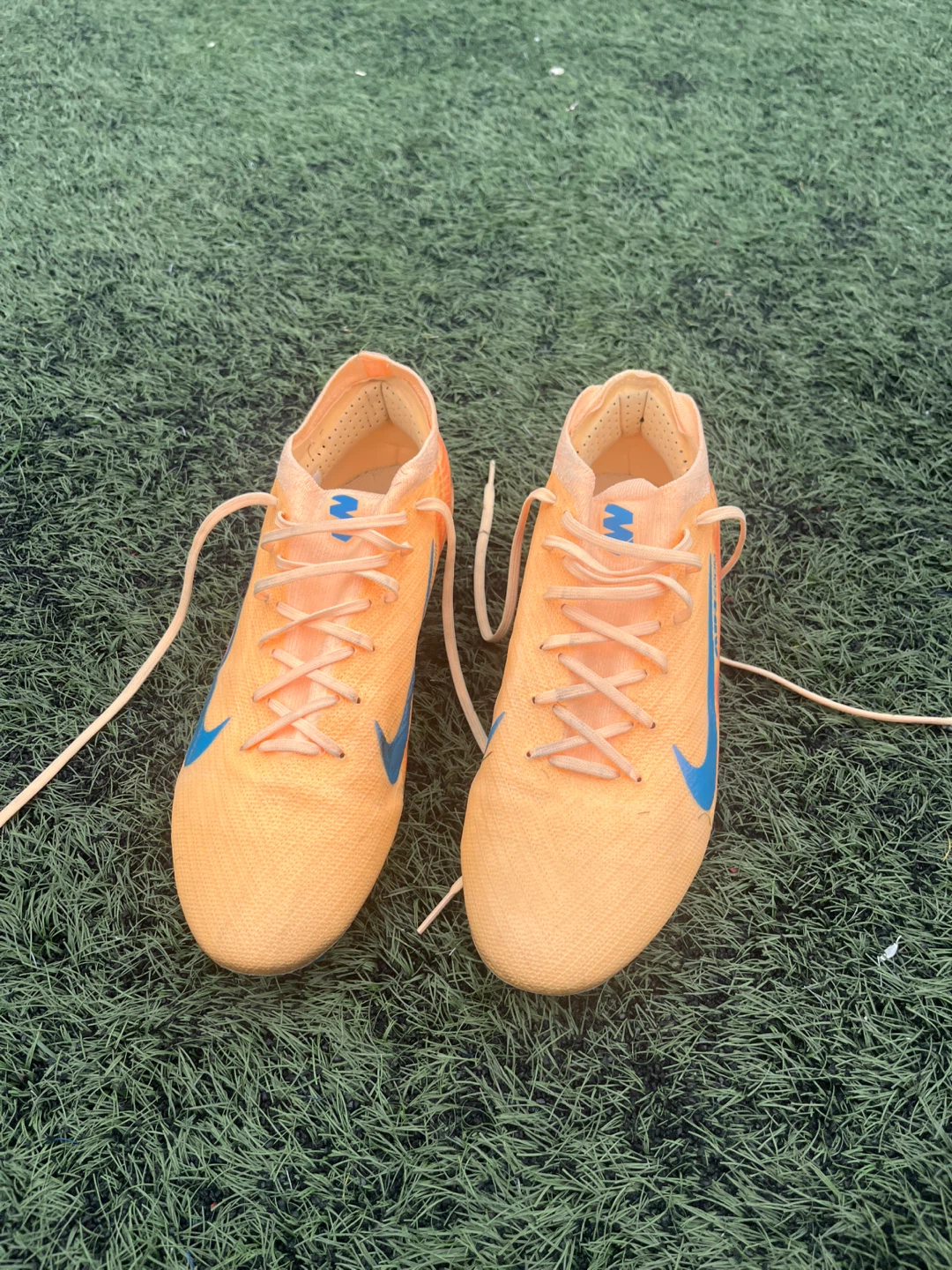 Nike Mercurial Superfly 9 KM FG Cleats Orange