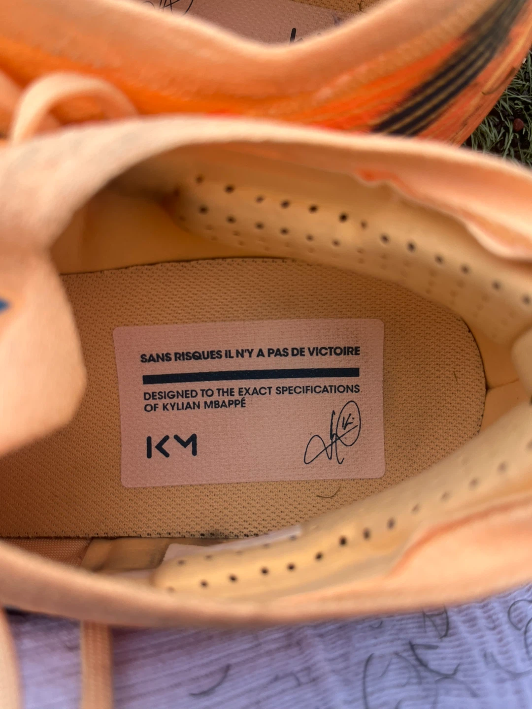 Nike Mercurial Superfly KM Soccer Cleats - Orange - photo 2