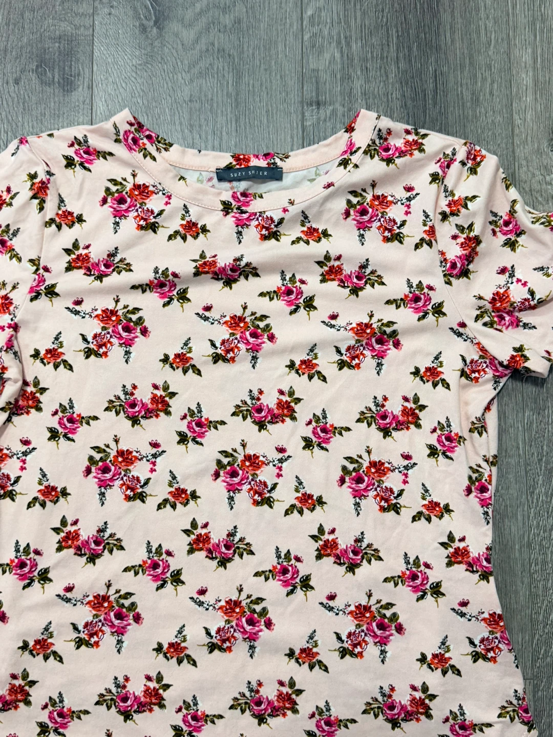 Suzy Shier Floral T-Shirt - photo 2