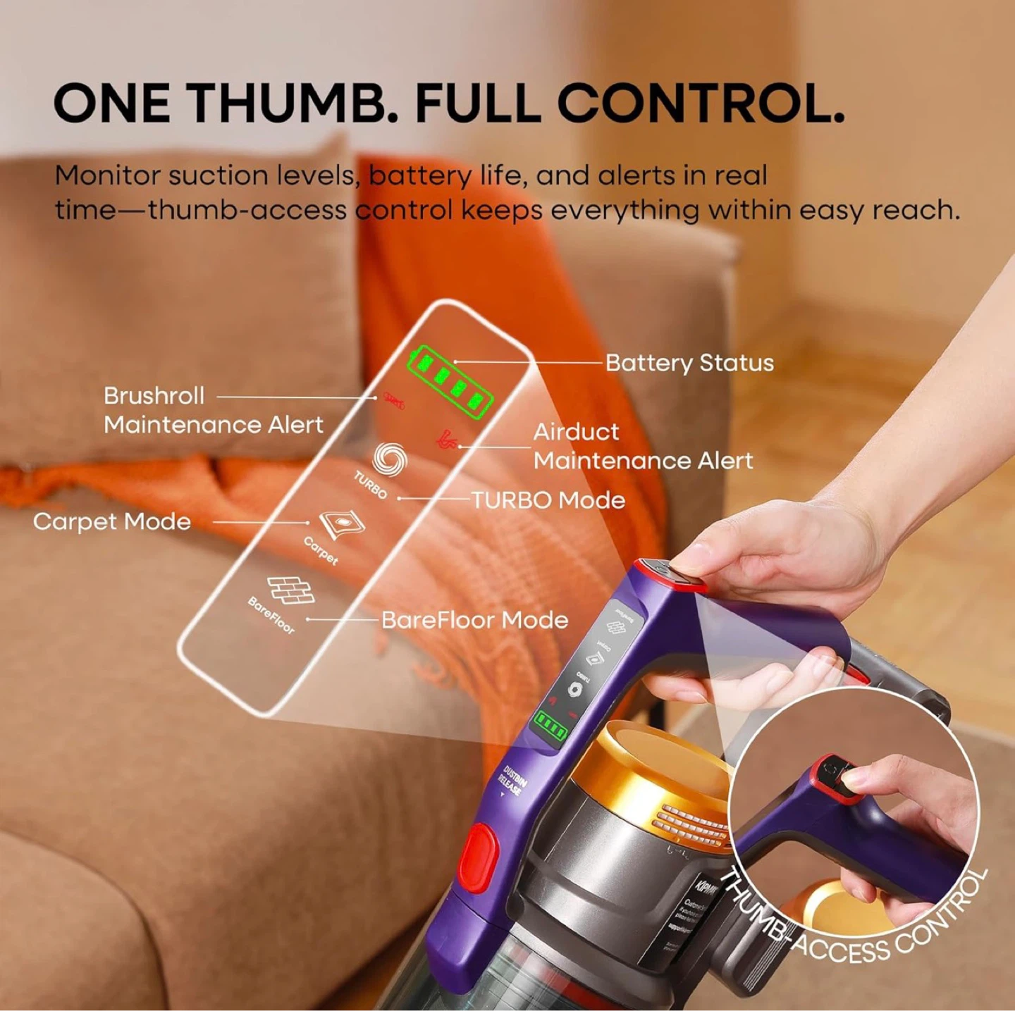 Cordless Stick Vacuum - photo 2