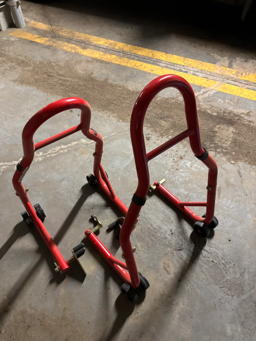 Red Motorcycle Stands - photo 5