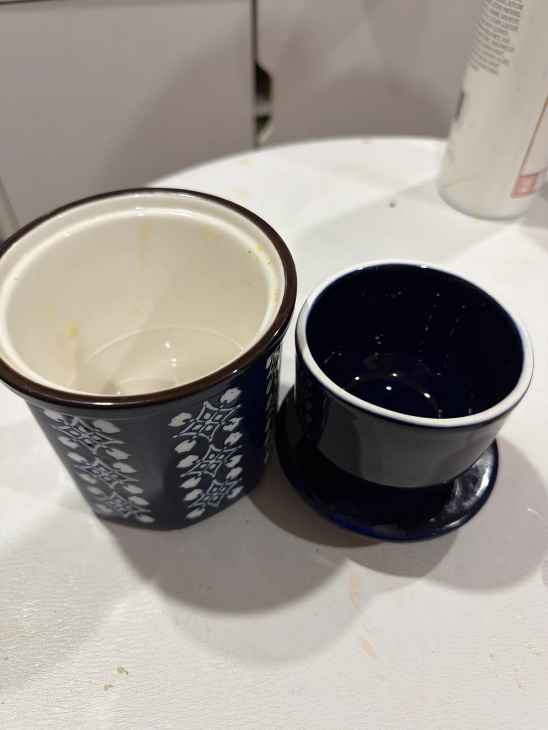 Vintage Ceramic Butter Dish Set - photo 2