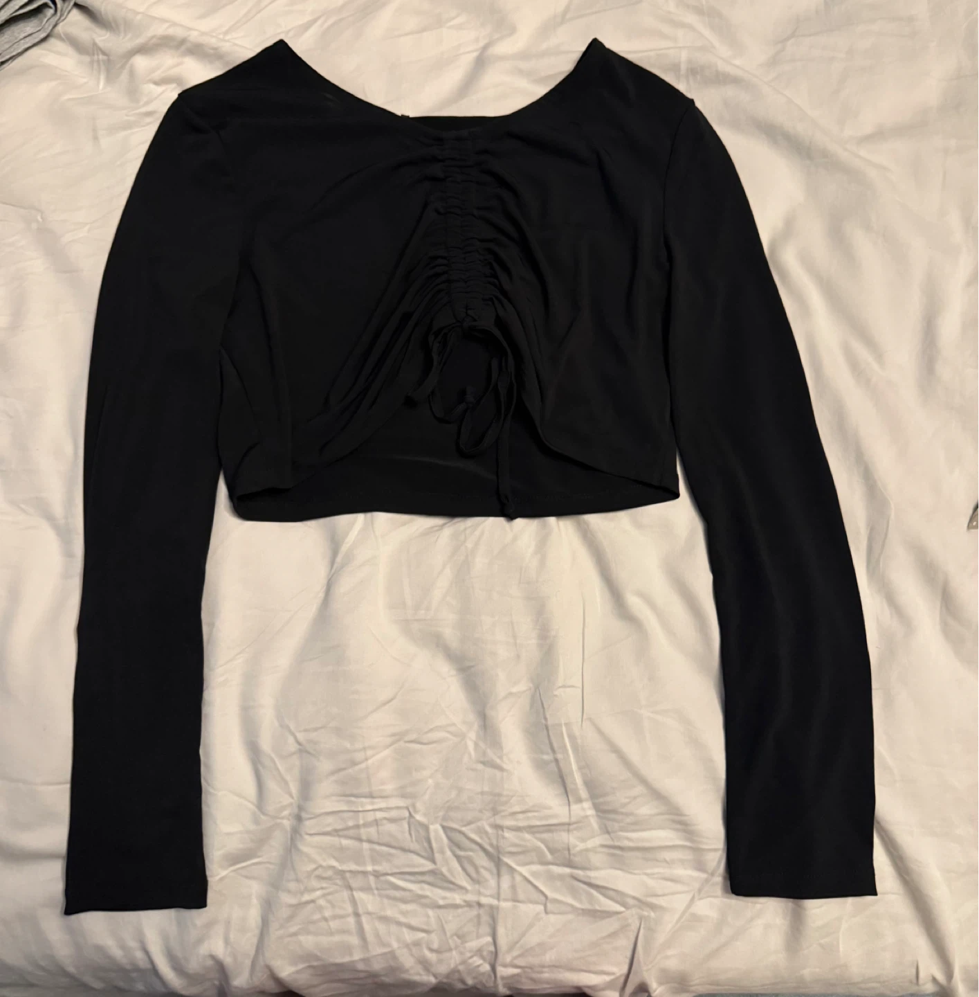 Black Crop Top