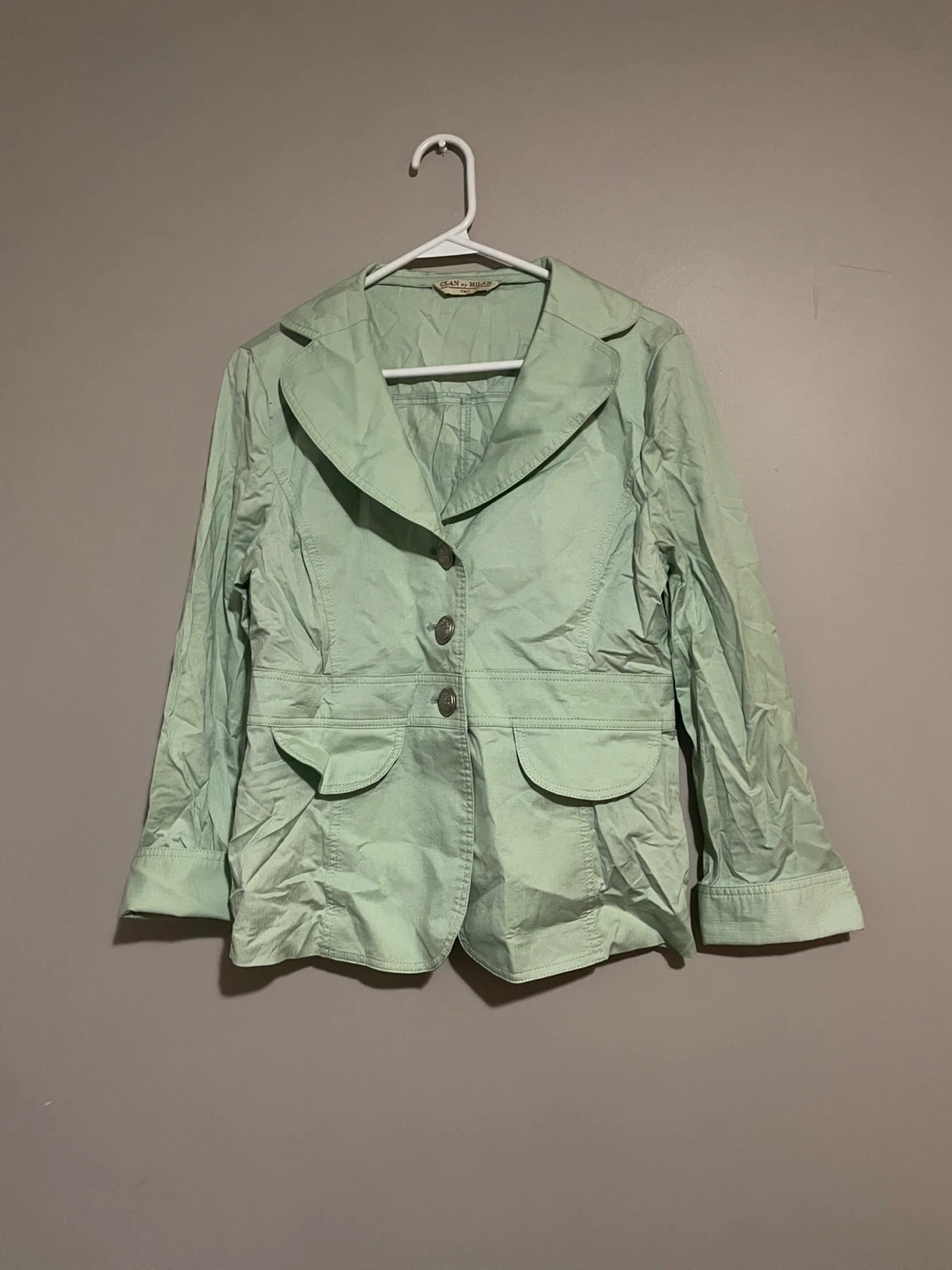 CLAN by Milan Light Green Blazer