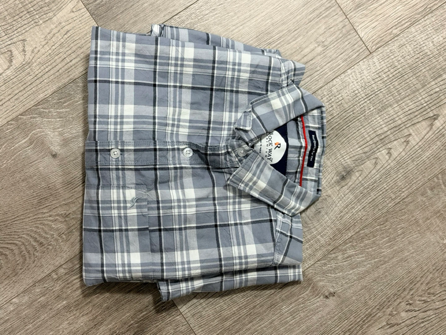 Roots of Change Plaid Short Sleeve Button-Up Shirt - Medium
