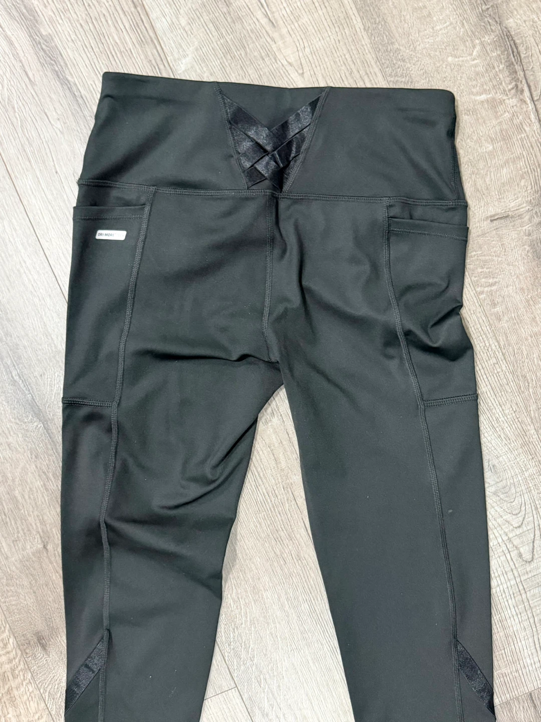 Athletic Works Black Capri Leggings with Pockets - photo 2