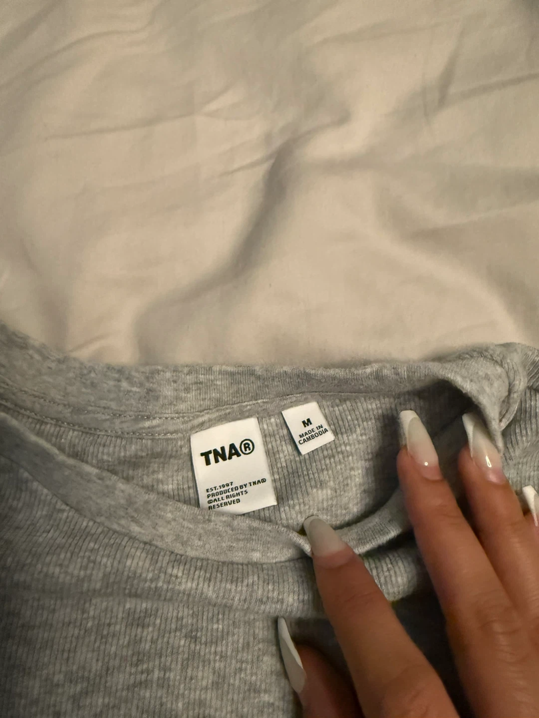 Grey Long Sleeve Top - photo 2