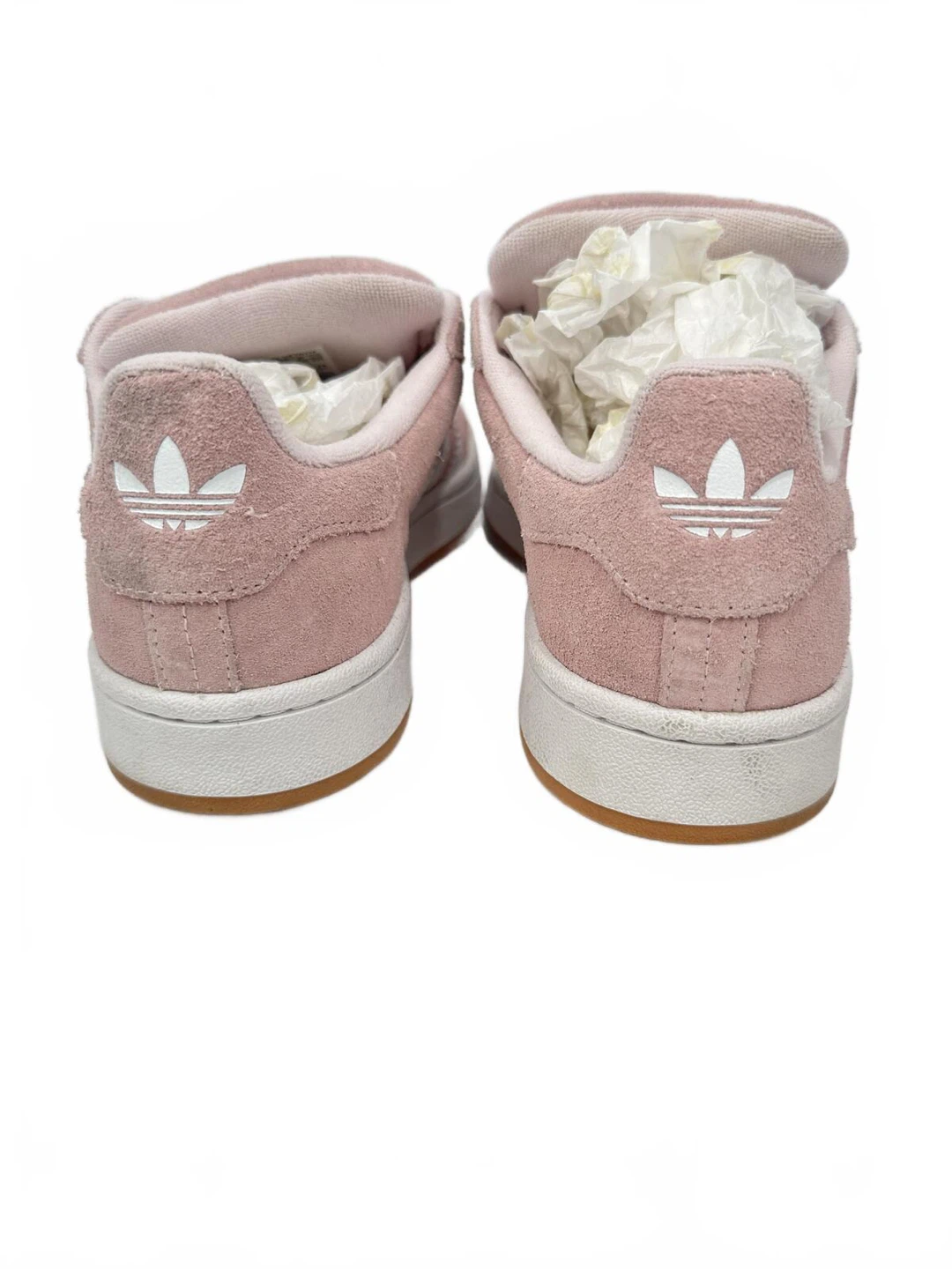Adidas Campus 00s Clear Pink Cloud White Gum Suede Sneakers US 6 - photo 4