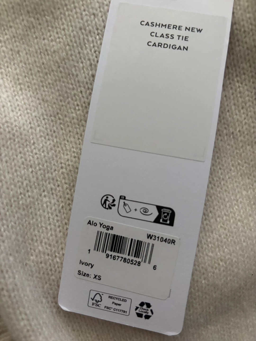 Alo Yoga Women's sweater cashmere - photo 2